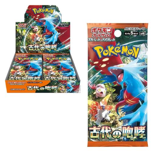 POKEMON Ancient Roar (Japan Version) –  Carte Collezionabili – In bustina da 5 carte In Box…x30